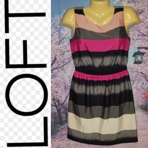 Sleeveless Loft Colorful Petites Dress Size Small Petite